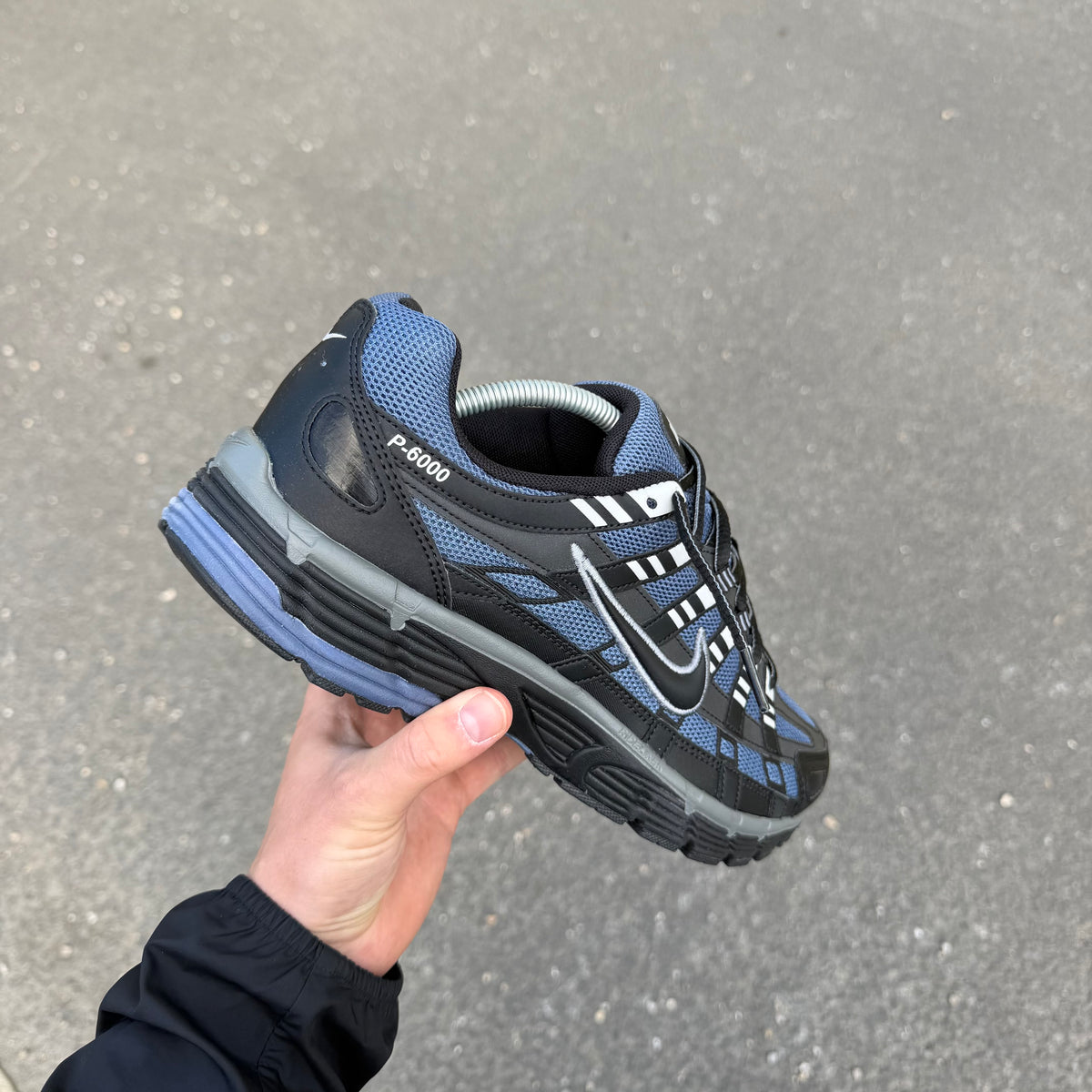 Nike P-6000 Black Diffused Blue