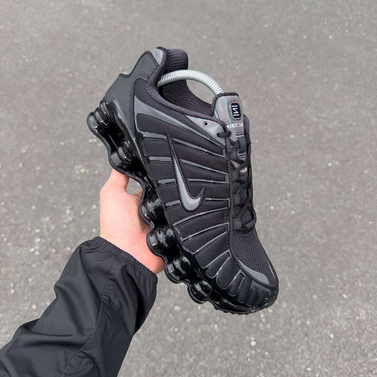 Nike Shox TL Triple Black Reflective