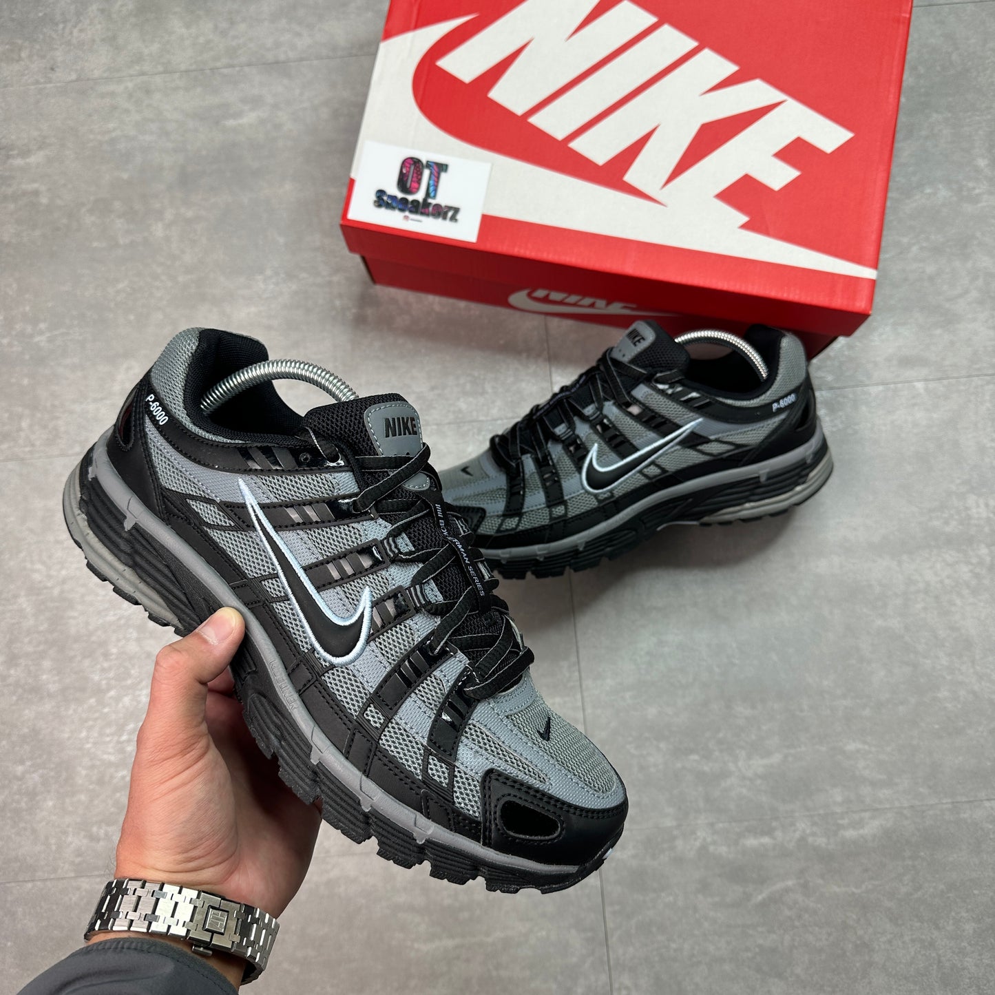 Nike P6000 Black Cool Grey