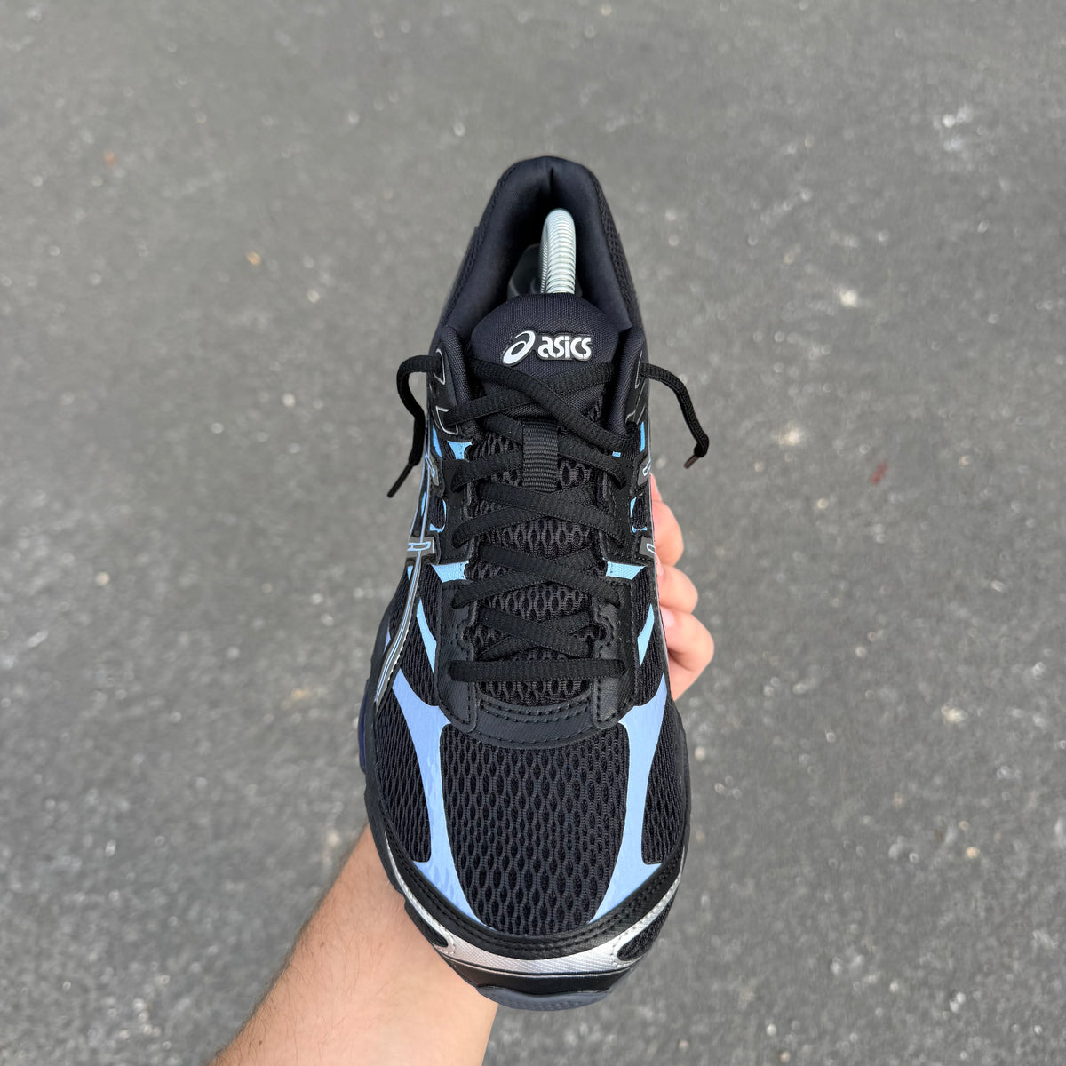 ASICS Gel-Cumulus 16 Black Pure Silver Blue