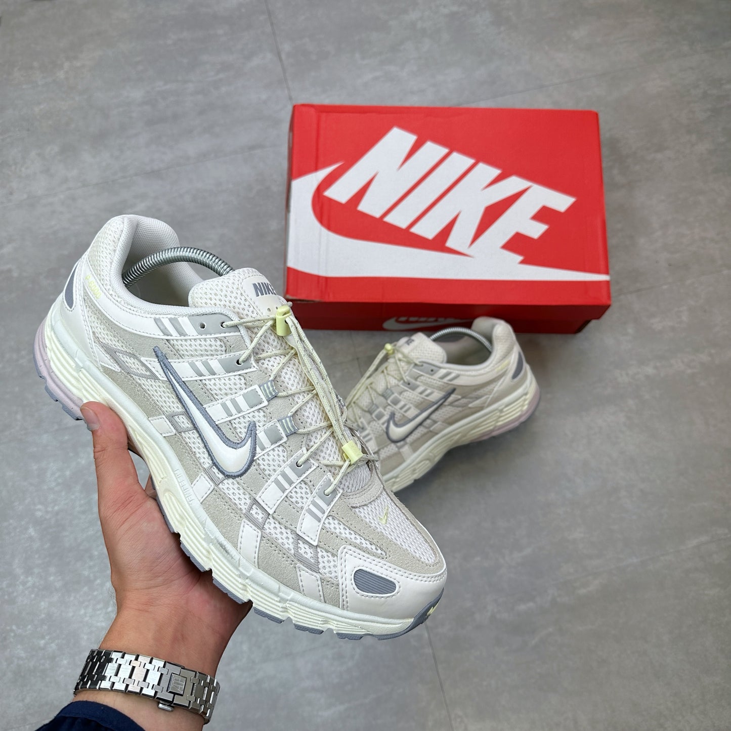 Nike P-6000 PRM Light Bone