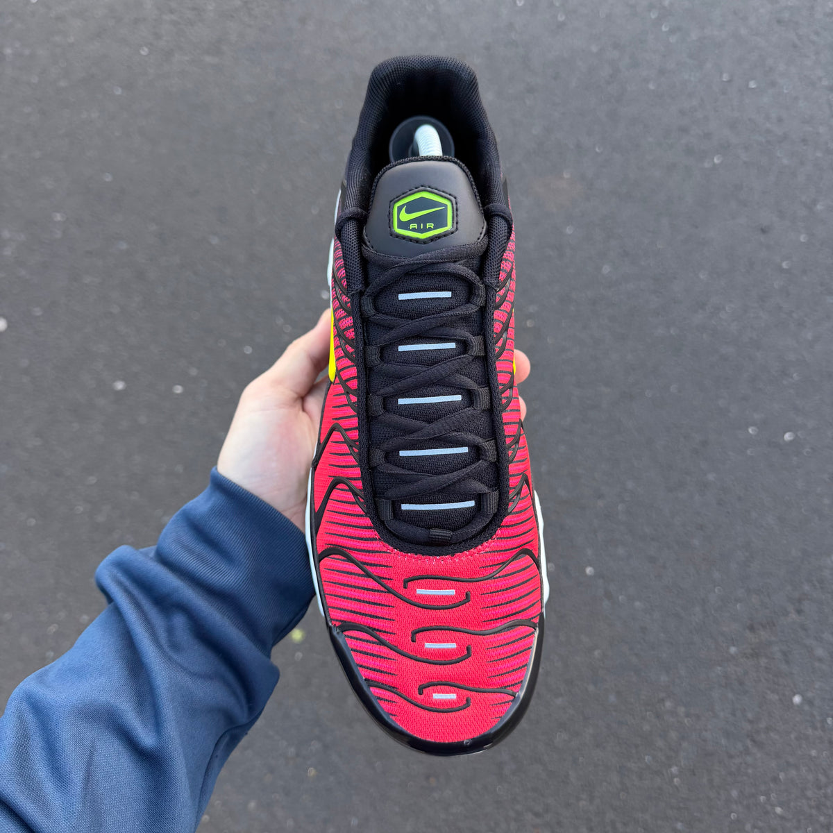 Nike TN Air Max Plus Crimson Black Opti Yellow