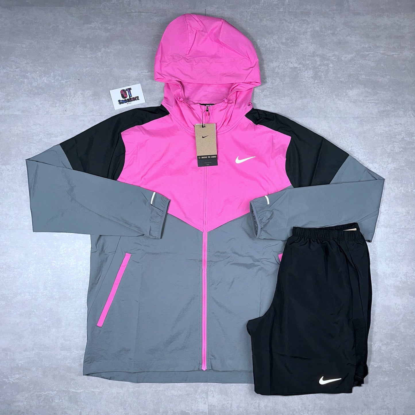 Nike UV Windrunner Playful Pink & Black Challenger Shorts