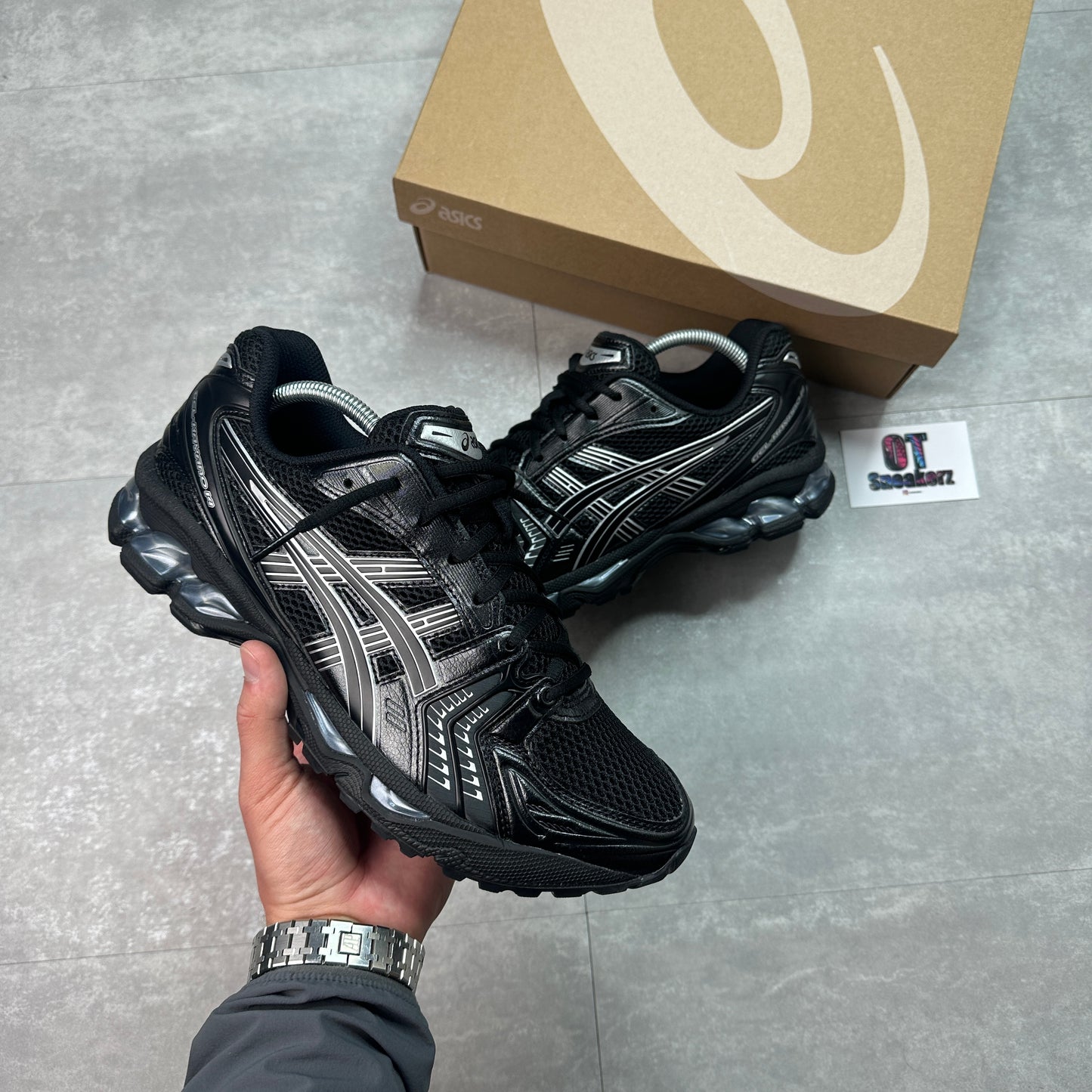 ASICS Gel-Kayano 14 Black Silver