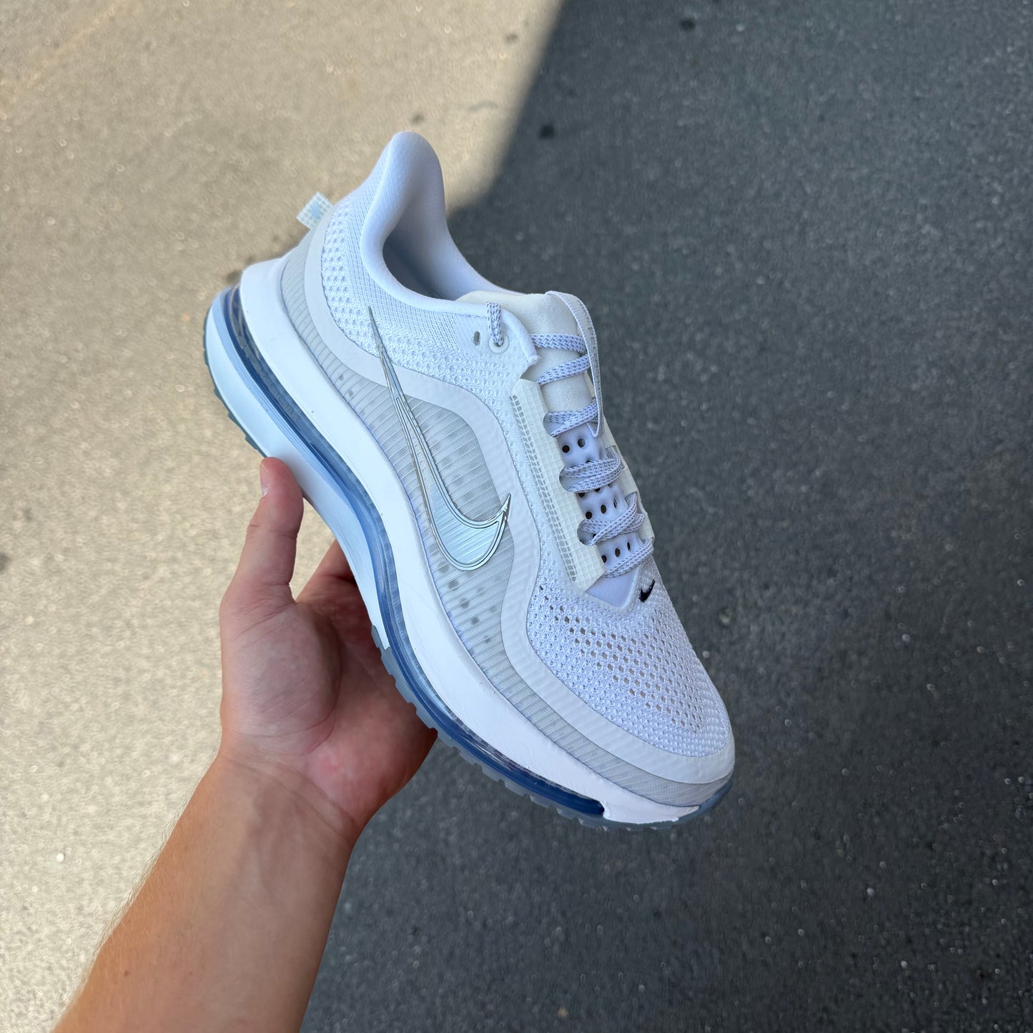 Nike Pegasus Premium White Metallic Silver