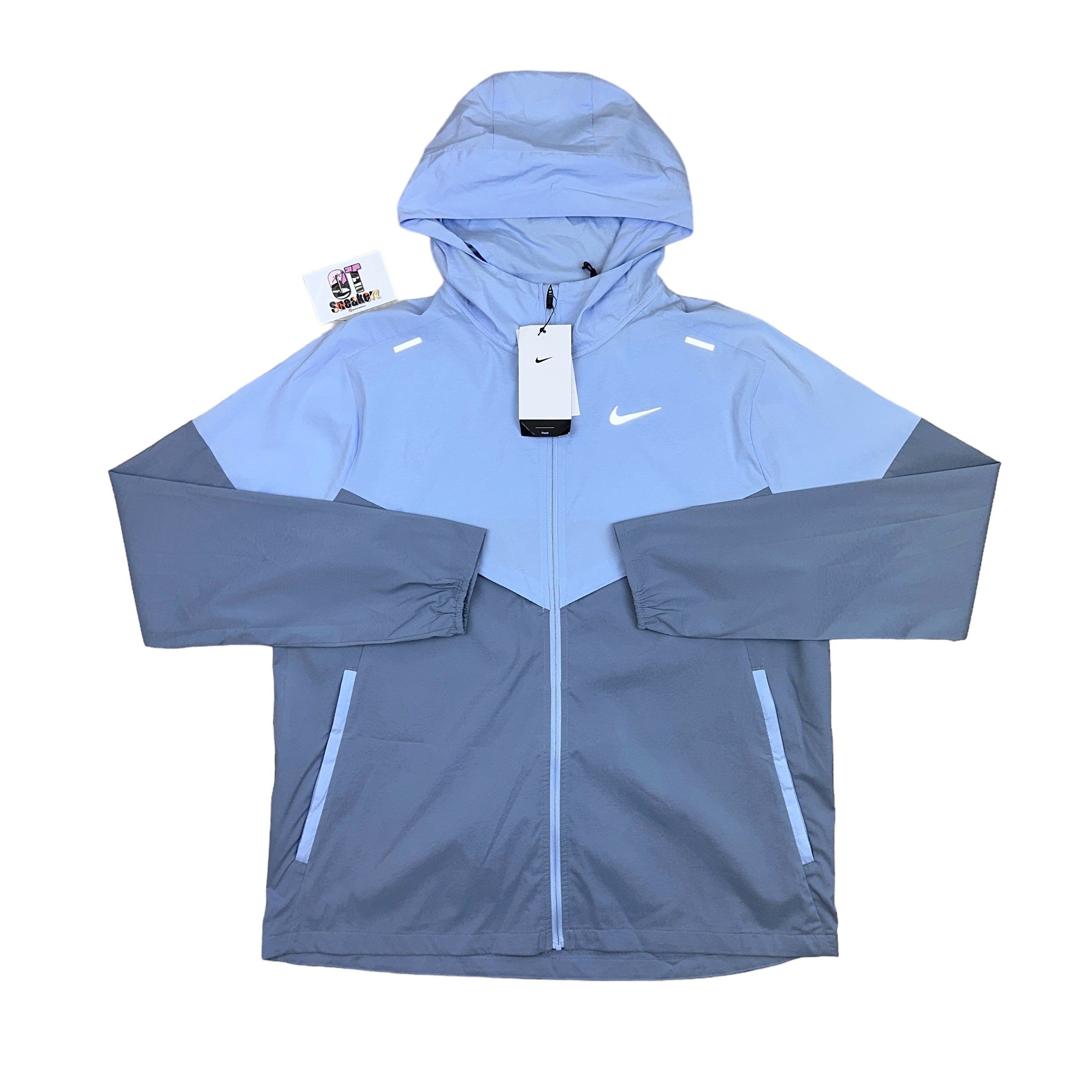 Nike windrunner light blue best sale