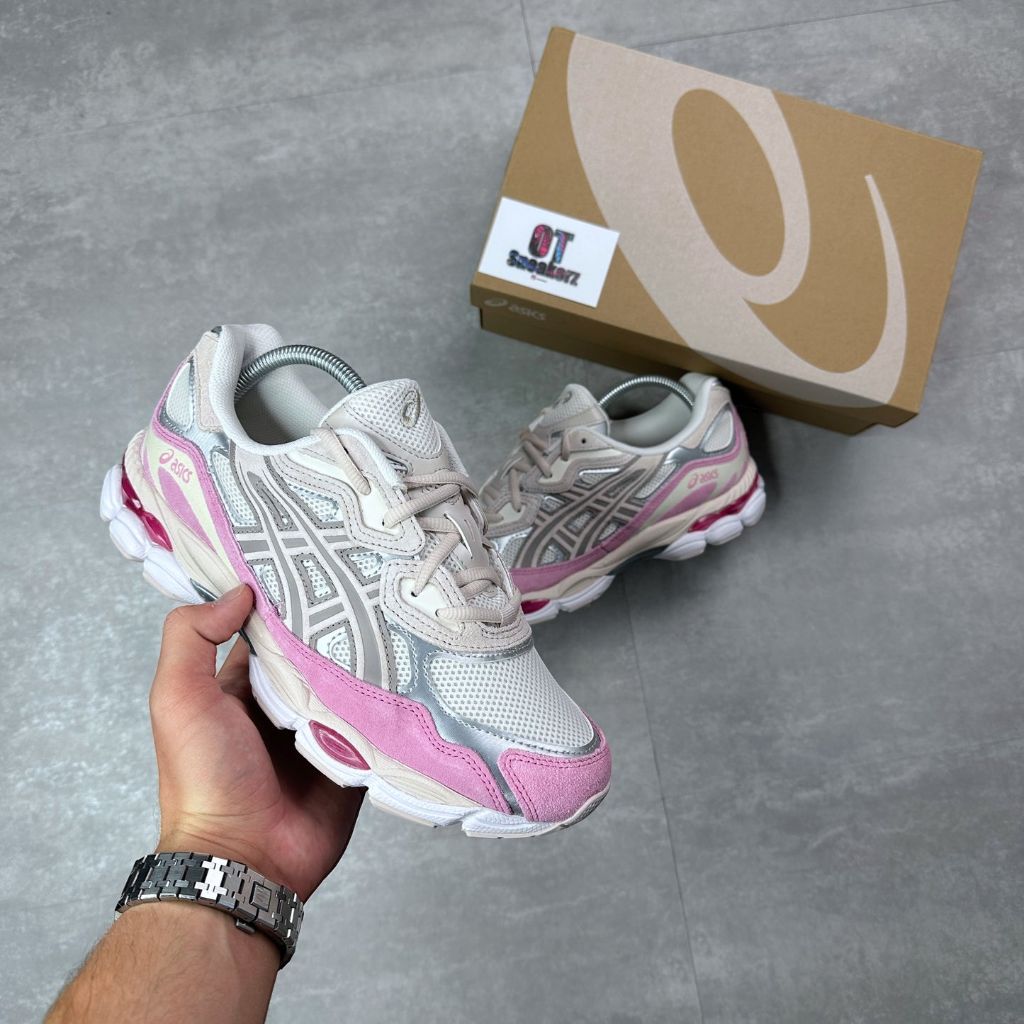 ASICS Gel-NYC Cloud Grey Pink