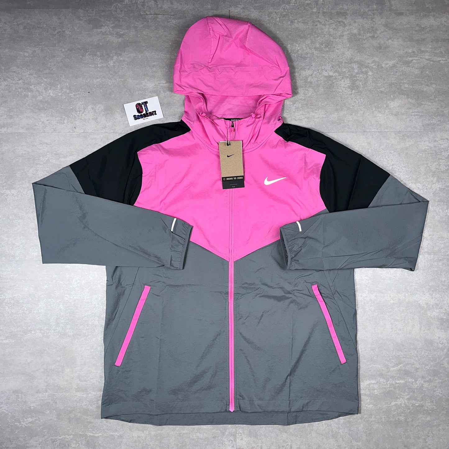 Nike UV Windrunner Playful Pink Black Grey