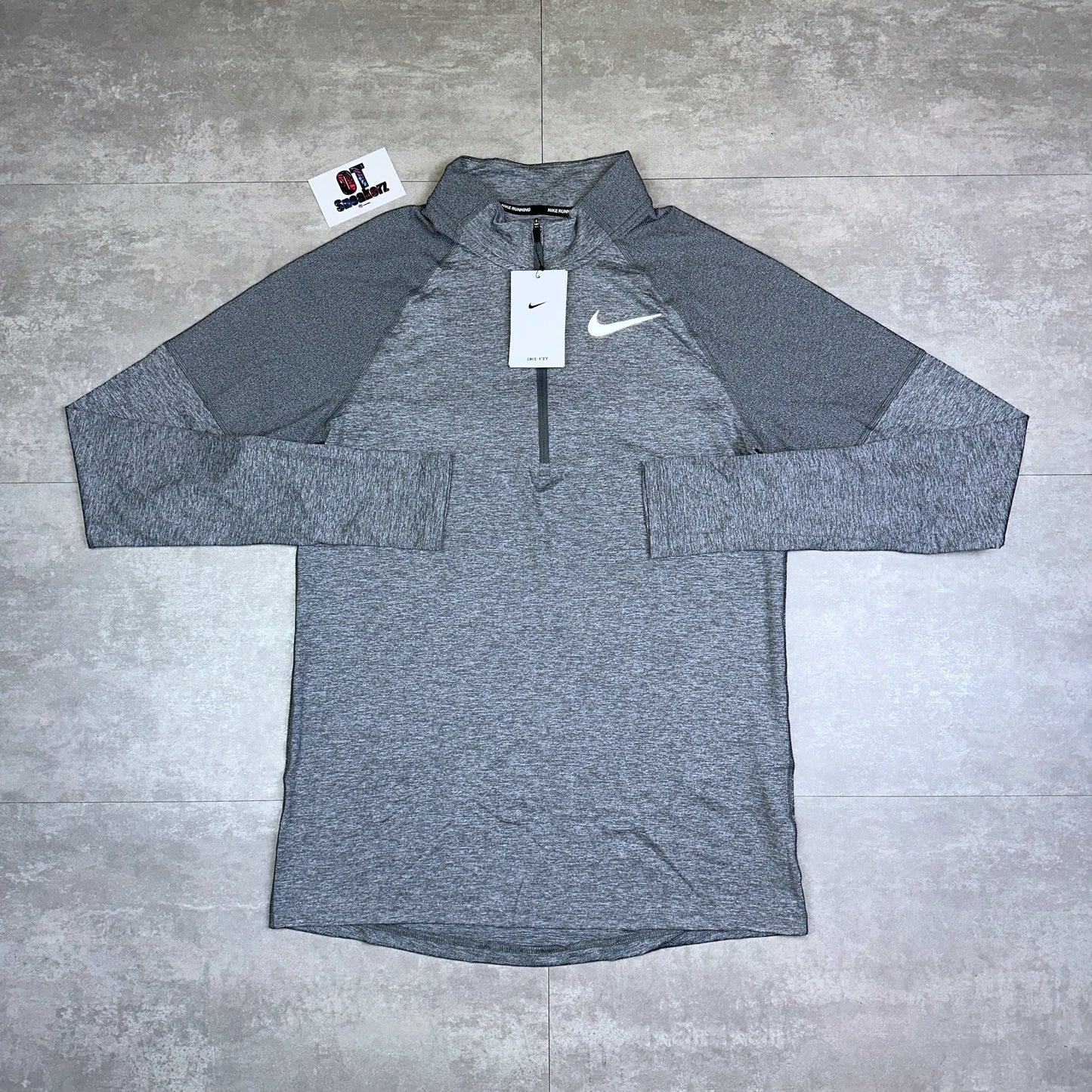 Nike 1/4 Zip Smoke Grey
