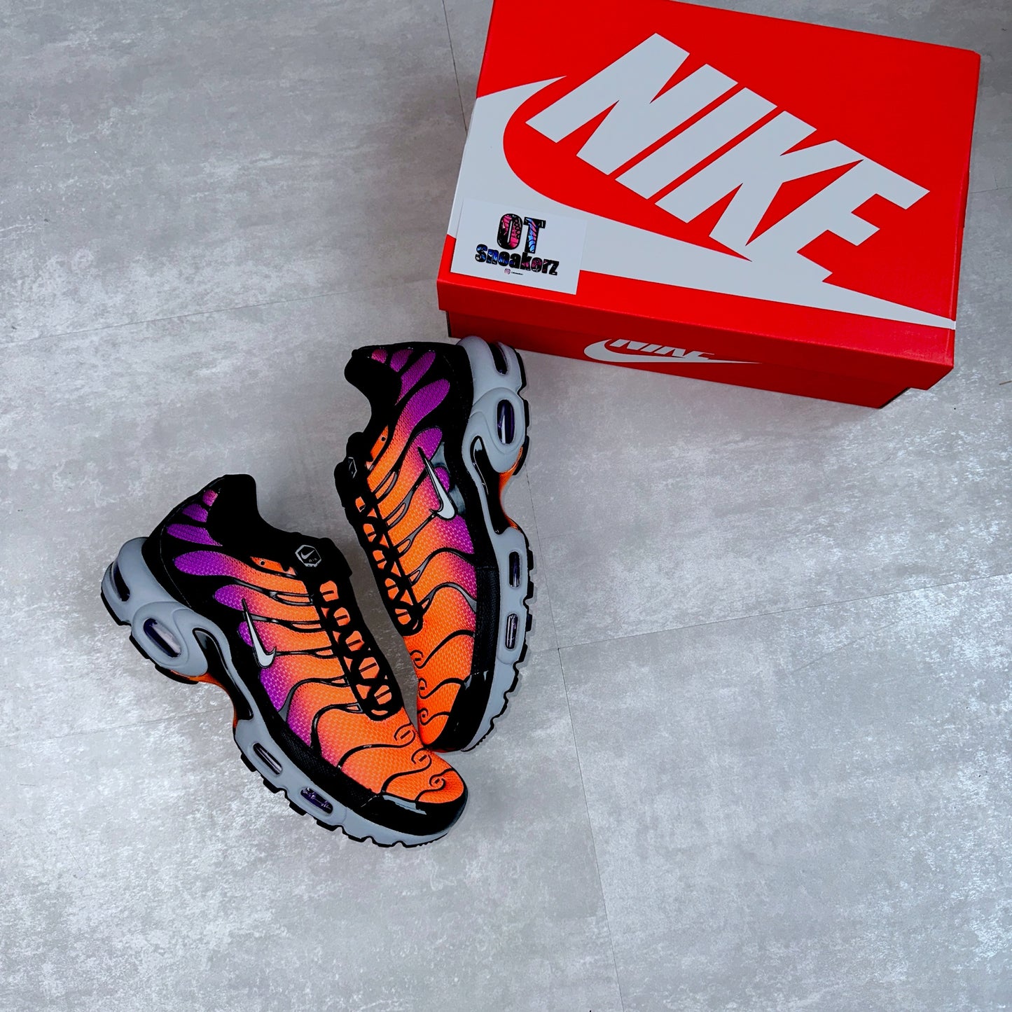 Nike TN Air Max Plus Purple Grey Orange