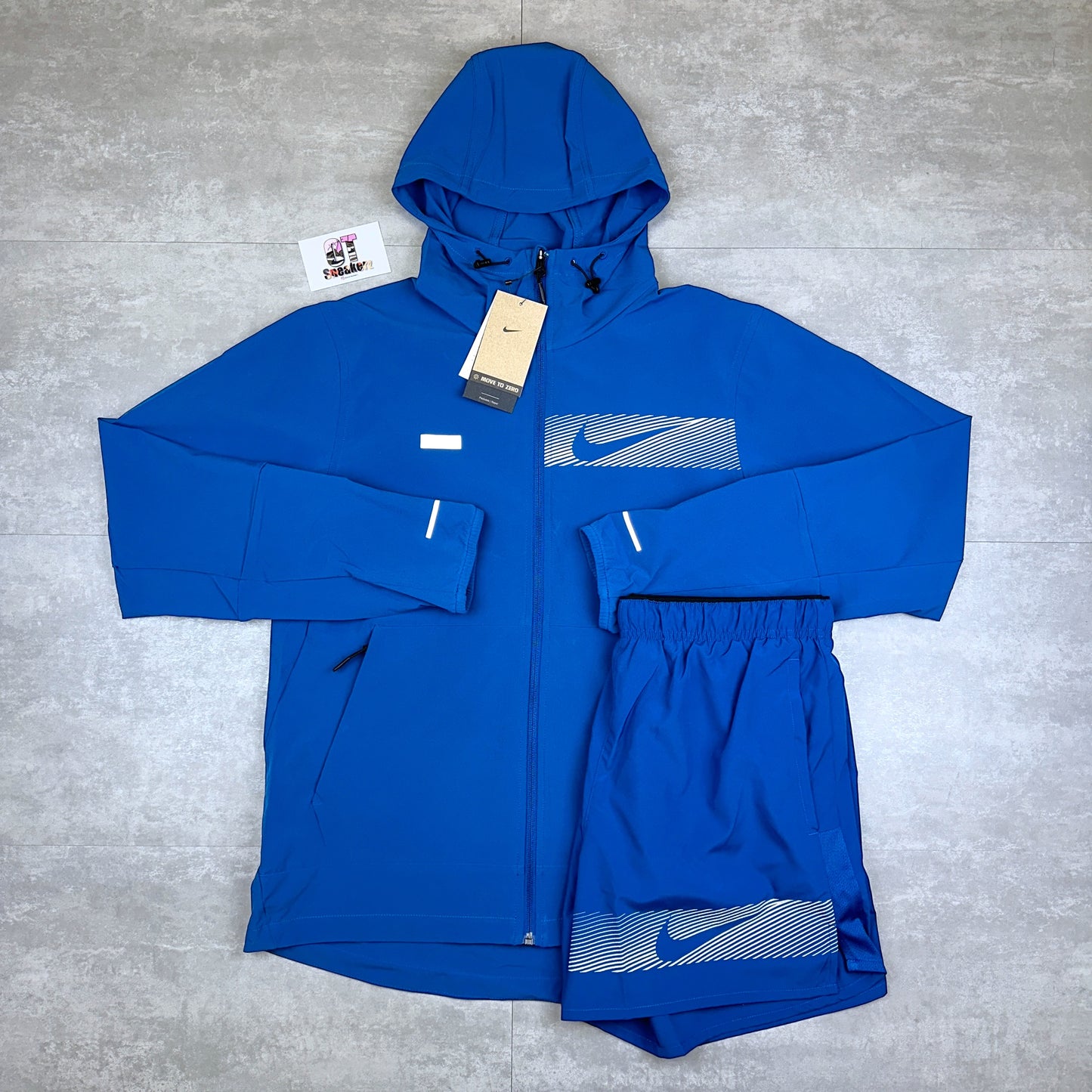 Nike Flash Repel Windrunner & Short Set Thunder Blue