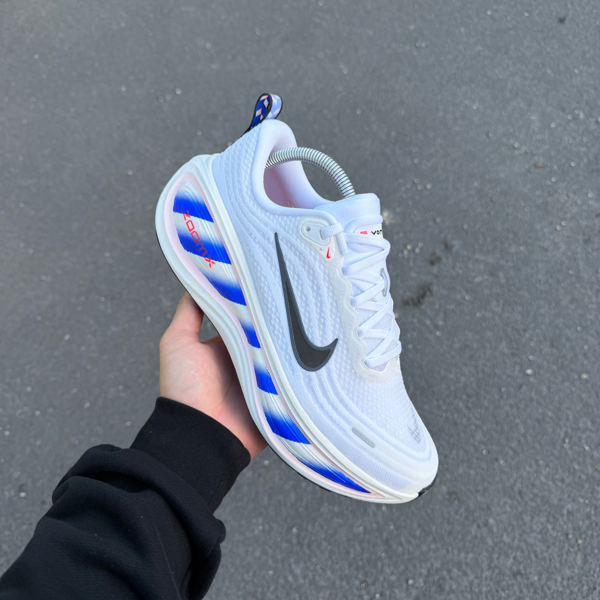 Nike Vomero Plus White Racer Blue Crimson
