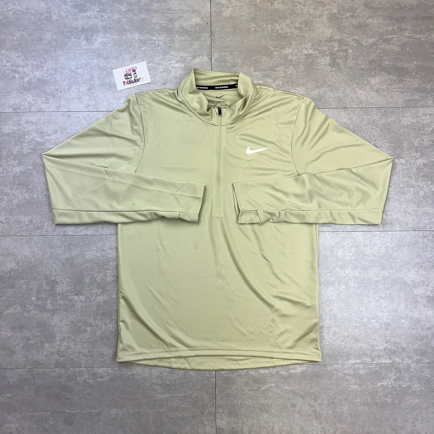 Nike 1/4 Zip Olive Aura