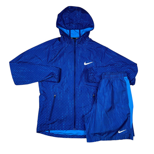 Nike Shield Windrunner Digi Royal Blue & Challenger Shorts Digi Royal Blue Shorts