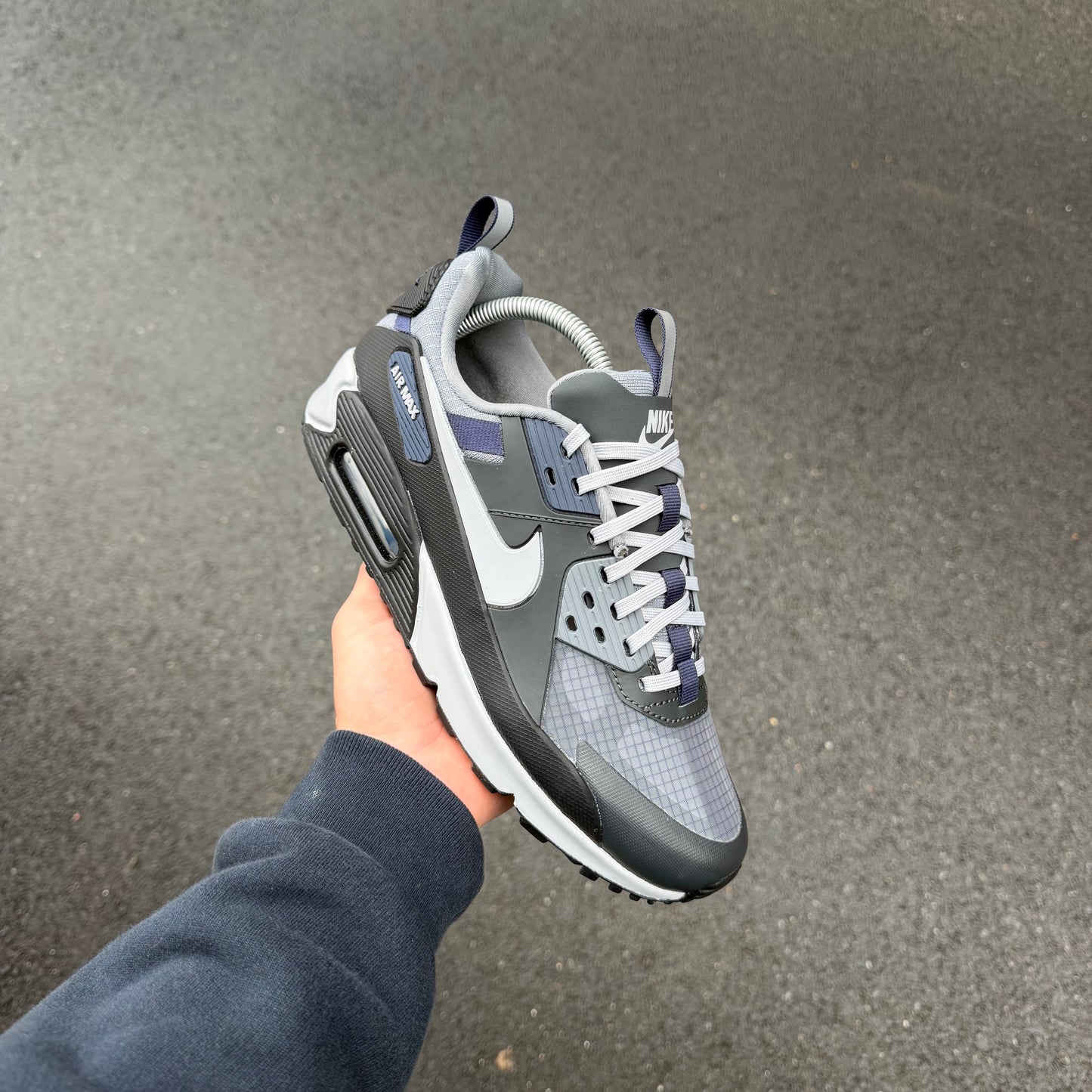 Nike Air Max 90 Drift Anthracite Thunder Blue