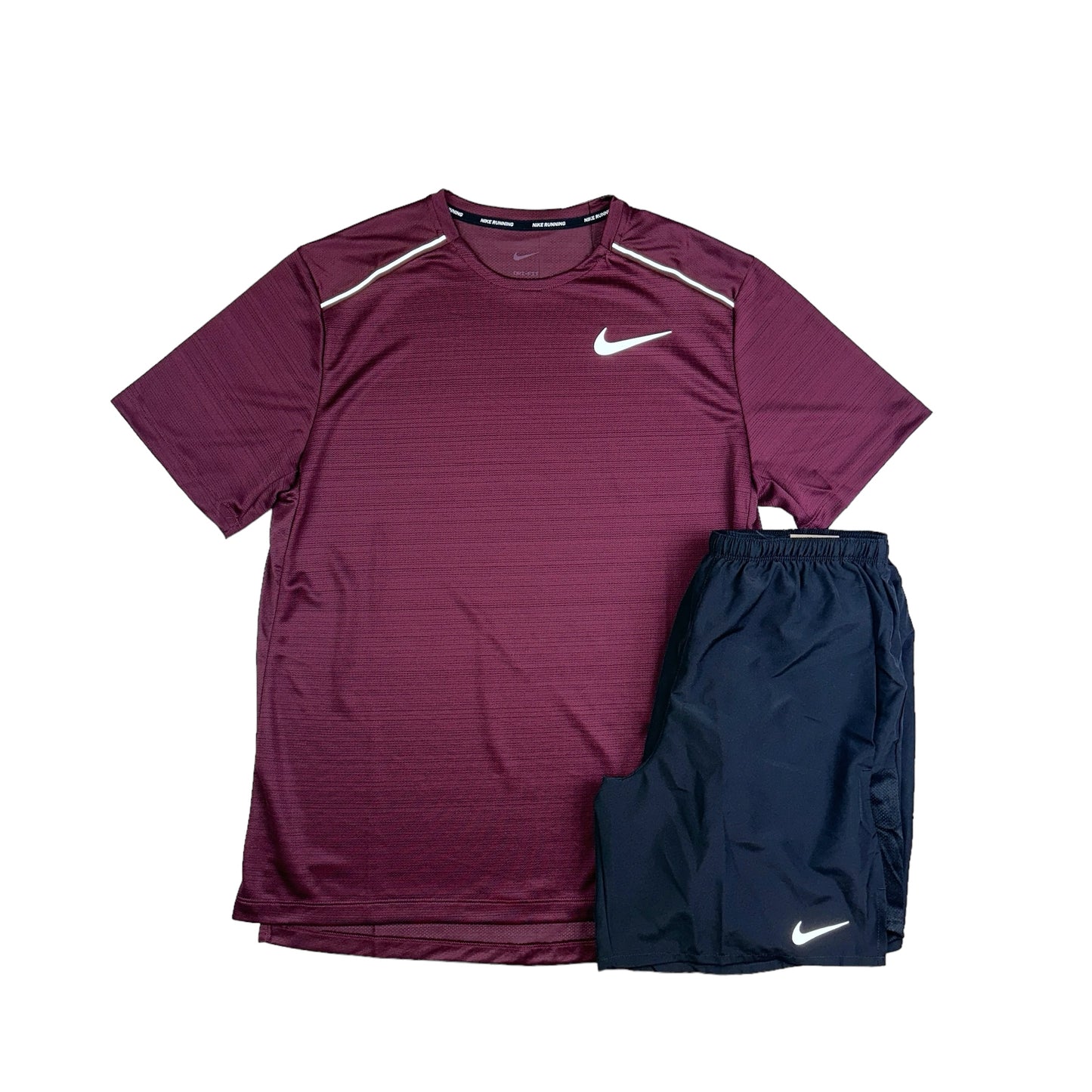 Nike Miler 1.0 Night Maroon & Black Challenger Shorts