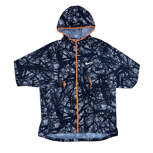 Nike Shield Windrunner Enchanted Forest Grey Black Orange