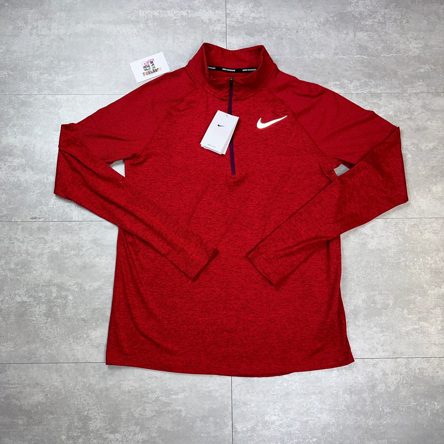 Nike Quarter-Zip Sangria Red