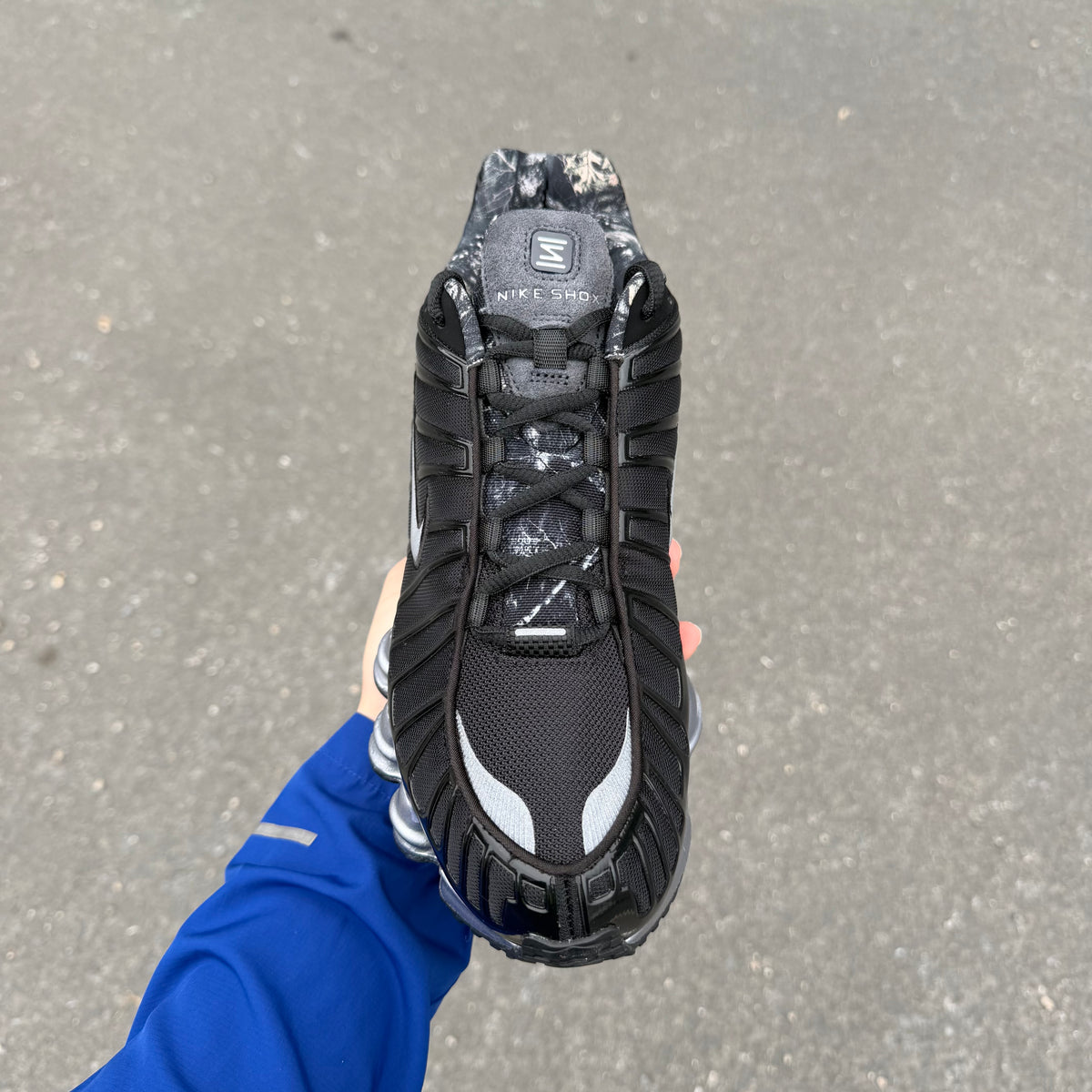 Nike Shox TL Black Metallic Cool Grey