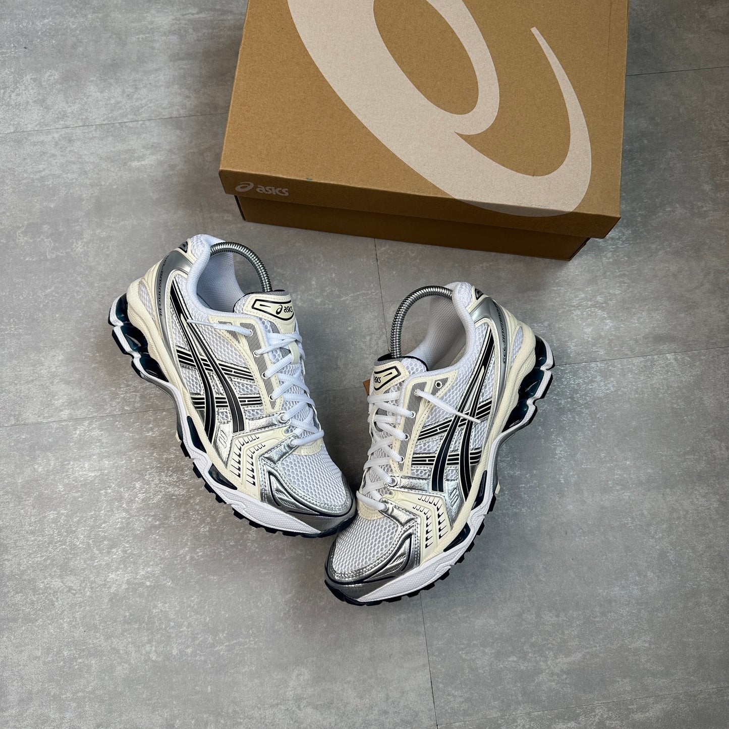 ASICS Gel-Kayano 14 White Midnight Navy