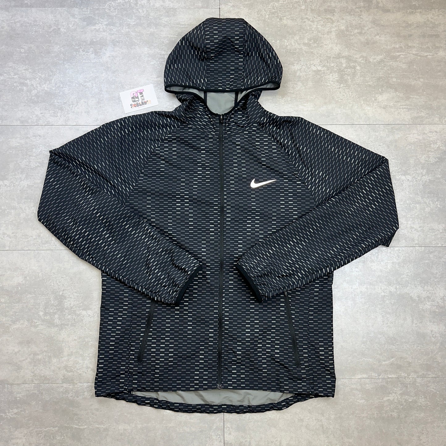 Nike Shield Windrunner Reflective Black / Dark Grey