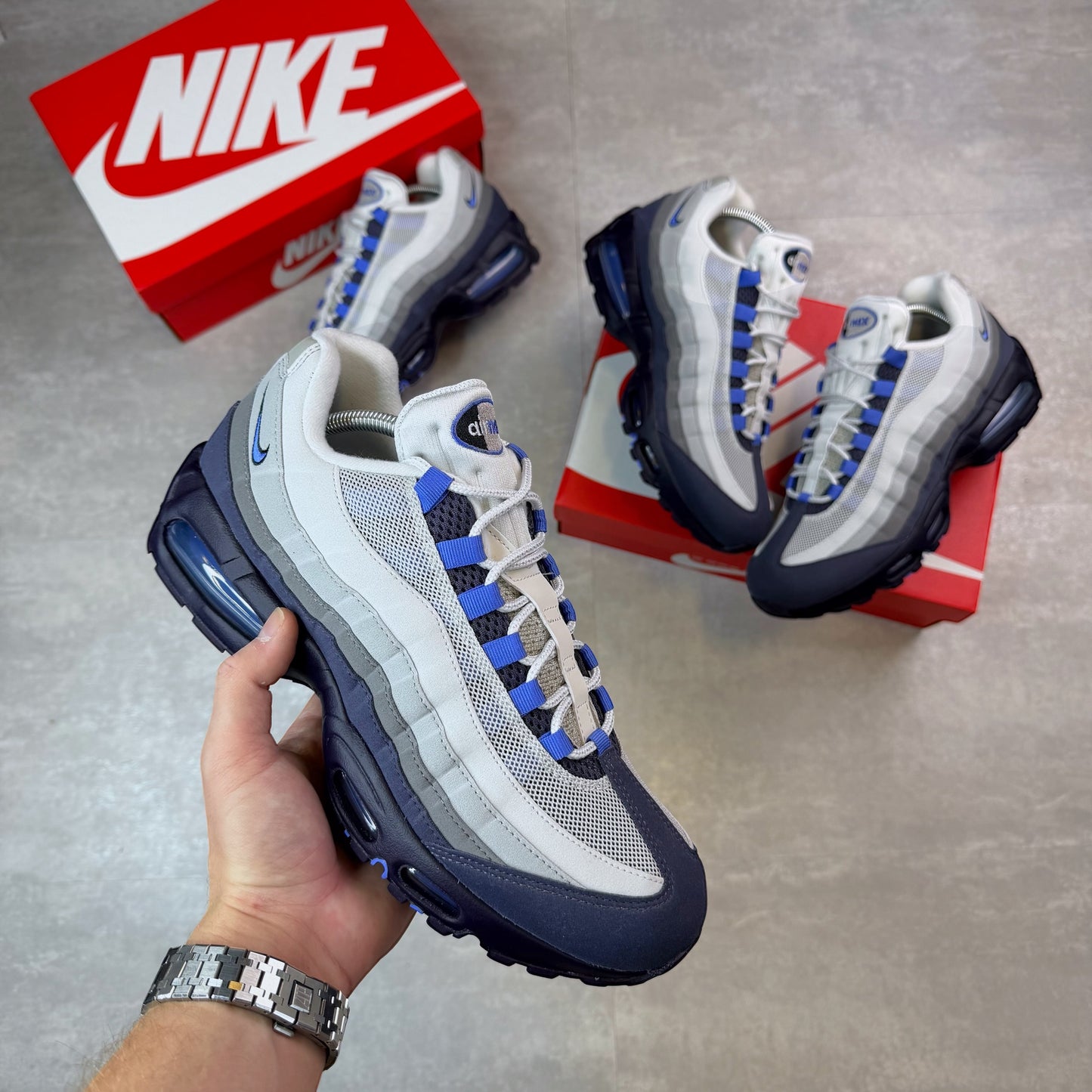 Nike Air Max 95 Saphire Big Bubble