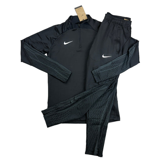 Nike Strike 1/4 Zip Black Tracksuit