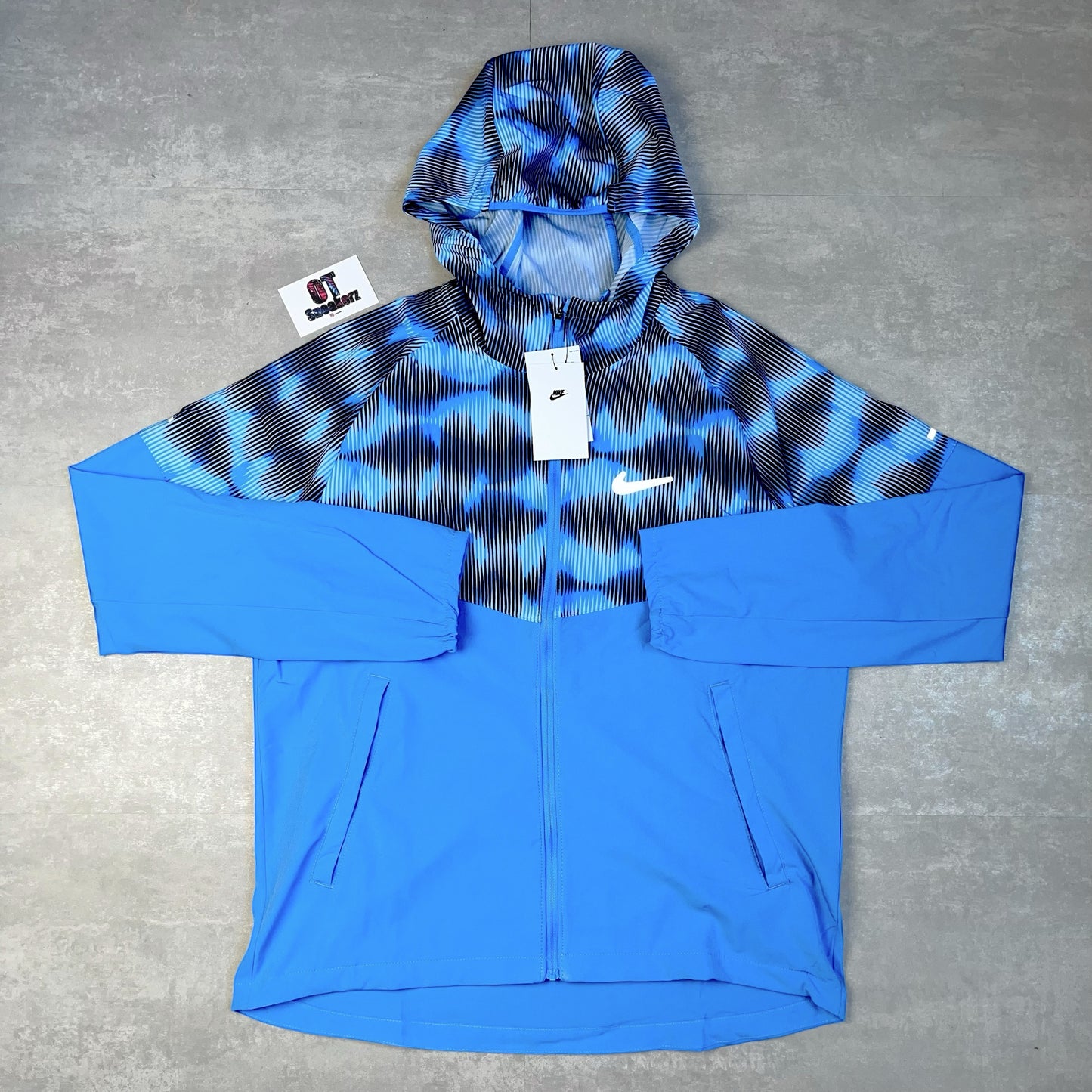 Nike Miler Repel Windrunner University Blue Chevron