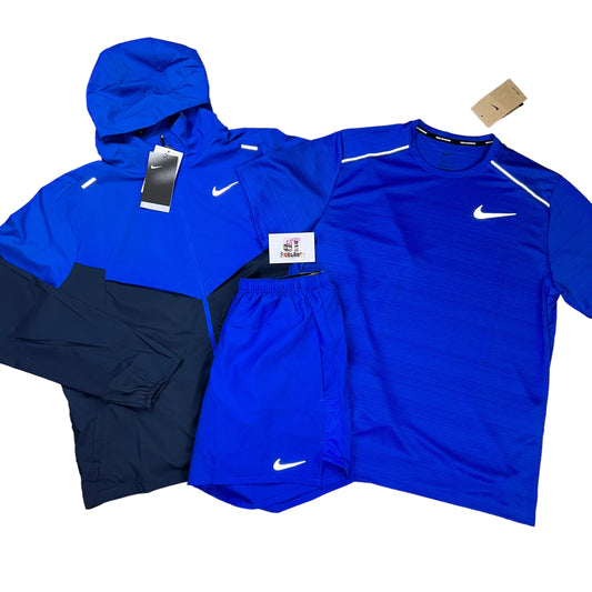 Royal Blue Miler/Windrunner & Shorts Set