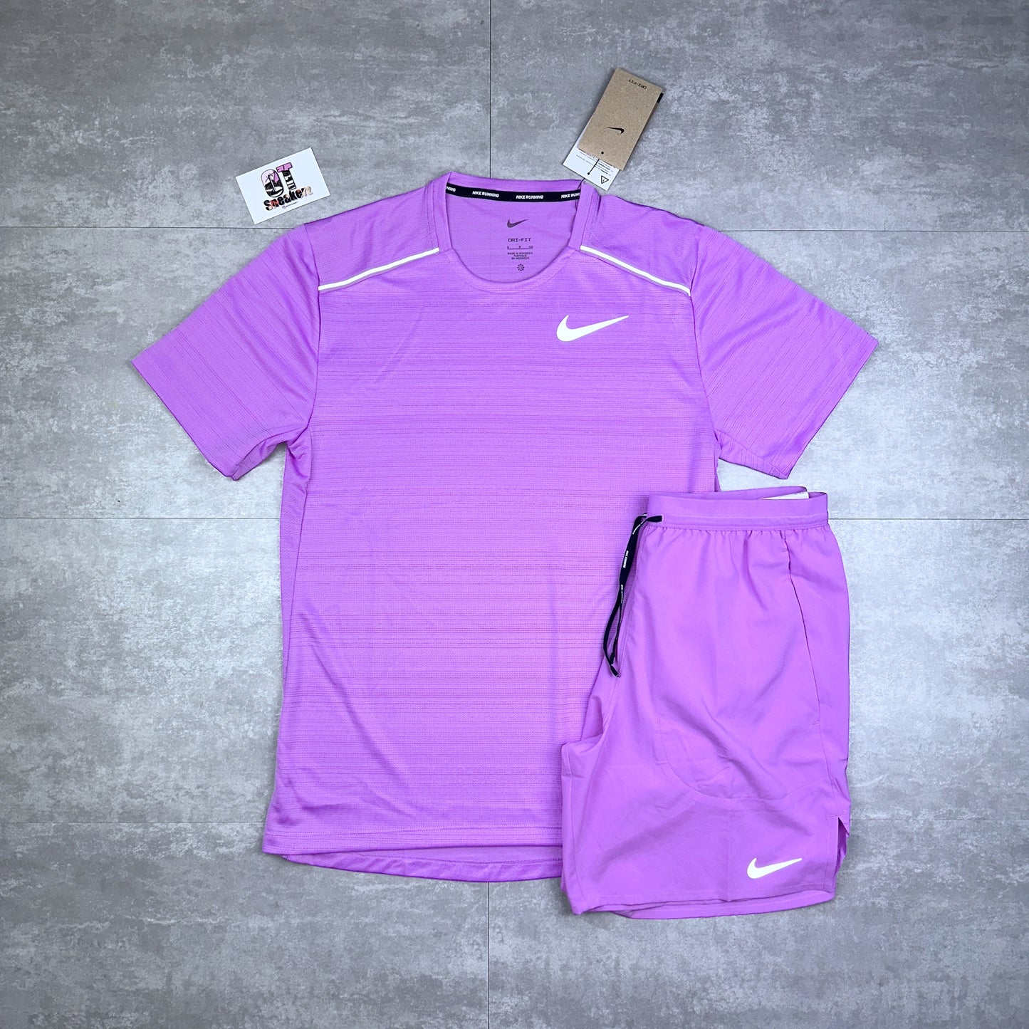 Nike Miler 1.0 Rush Fuchsia & Flex Stride 7” Shorts