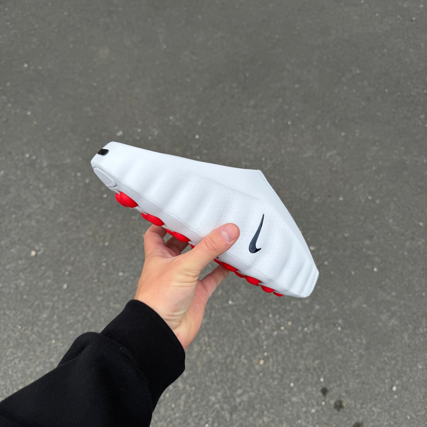 Nike Mind Slide White Speed Red