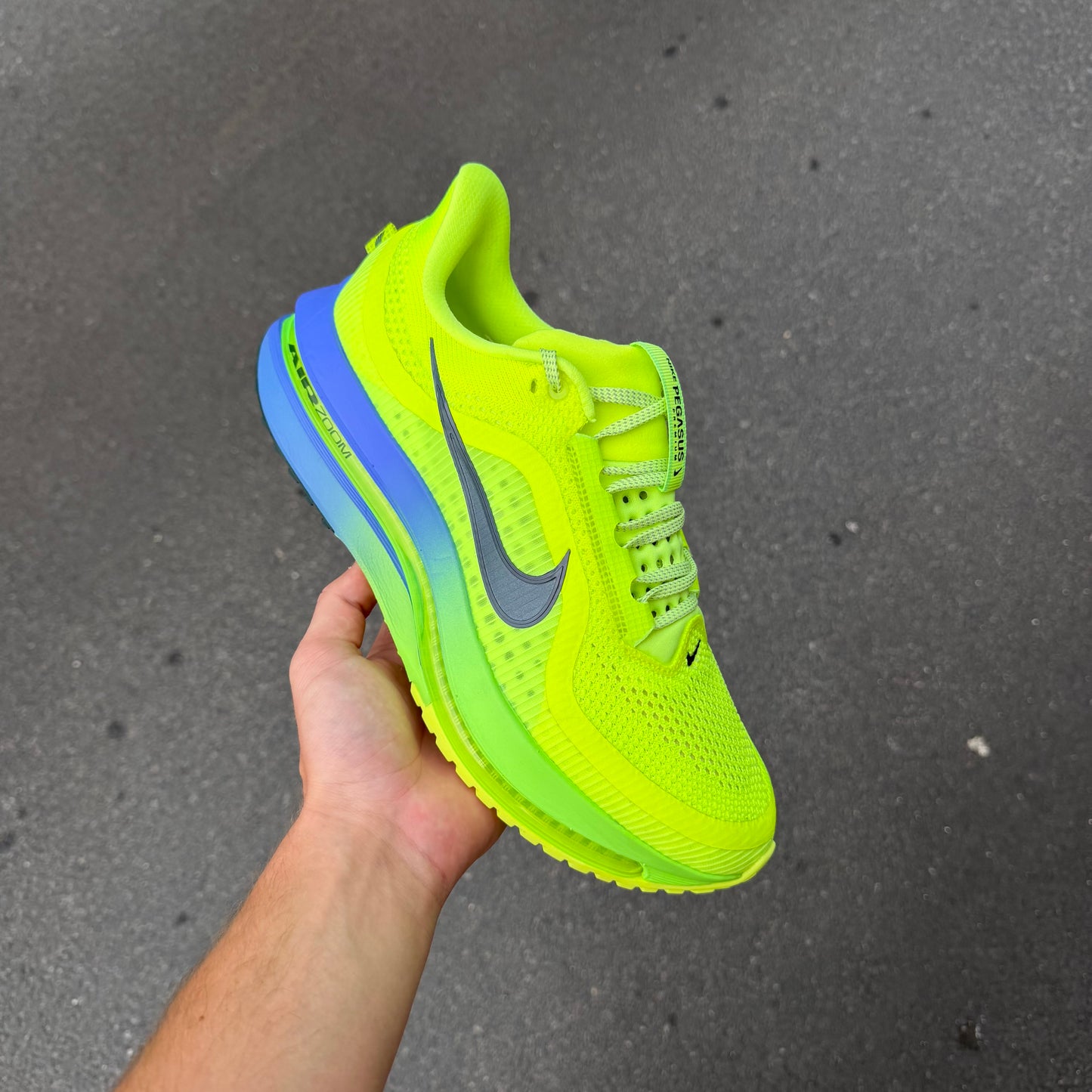 Nike Pegasus Premium Volt Saphire Blue