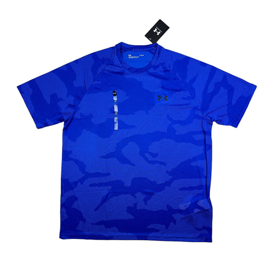 Under Armour Camo Royal Blue T-shirt