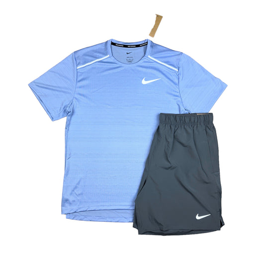 Nike Miler 1.0 Cobalt Bliss & Smoke Grey Challenger Shorts