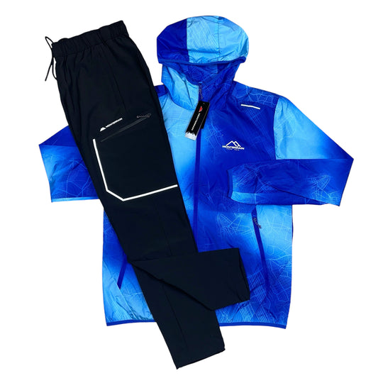 Monterrain Infrared Windbreaker & Ramble 3.0 Bottoms Black