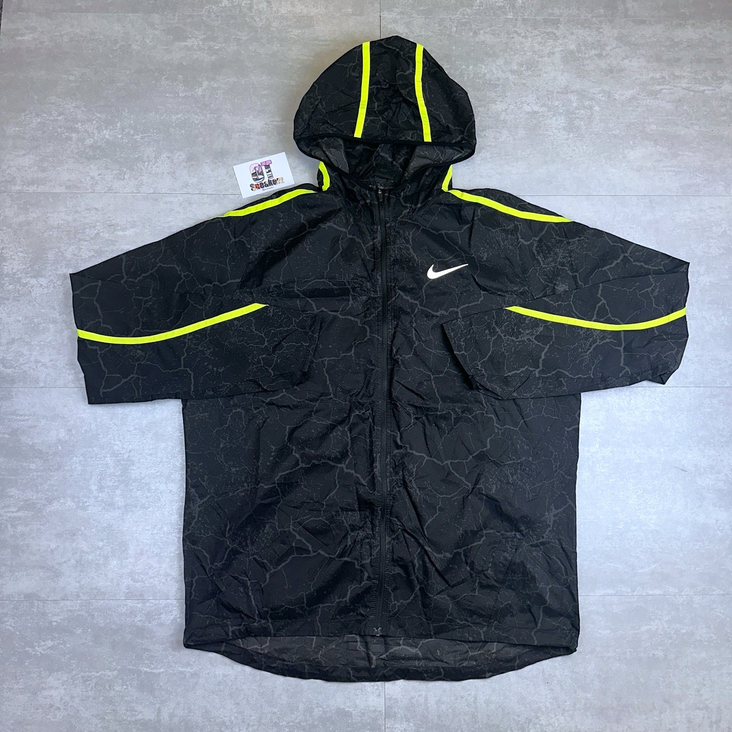 Nike Shield Windrunner Neon Black Lightning