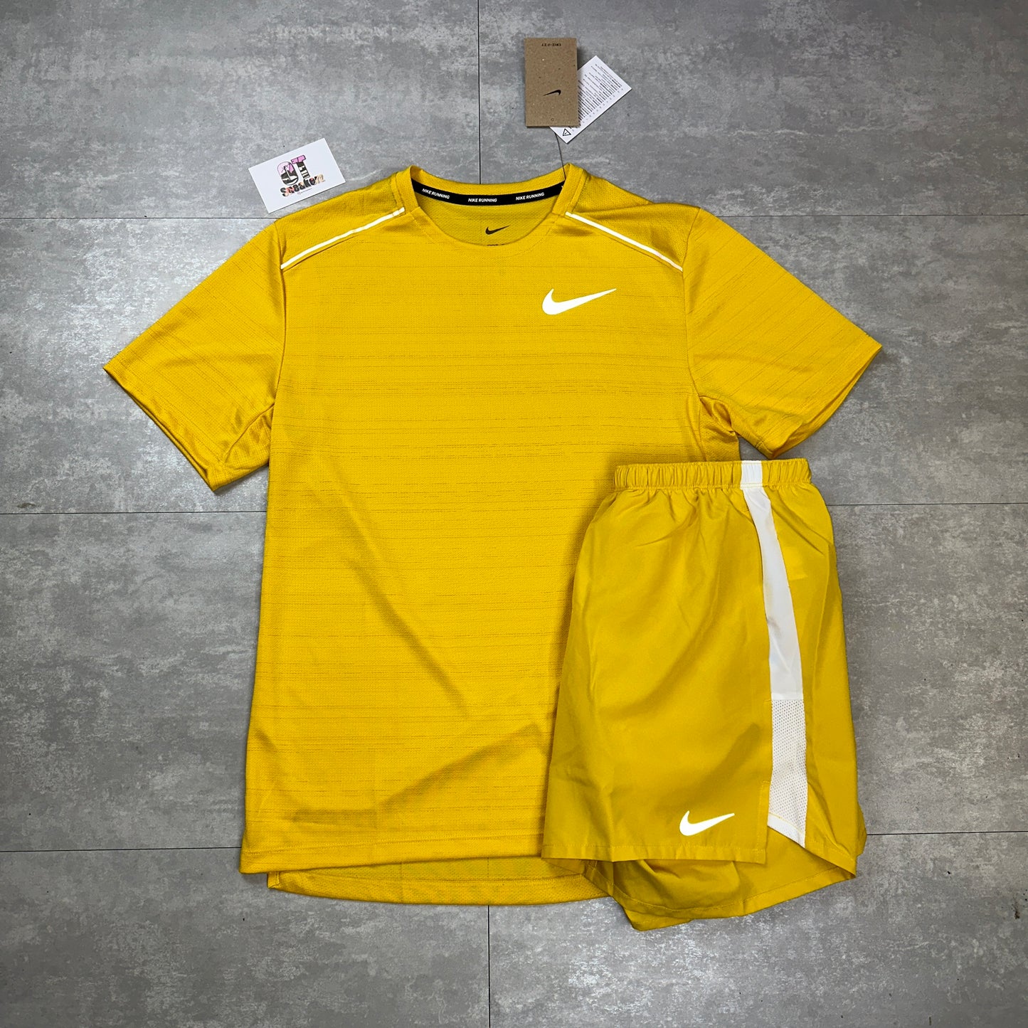 Nike Miler 1.0 Yellow Sulphar Set