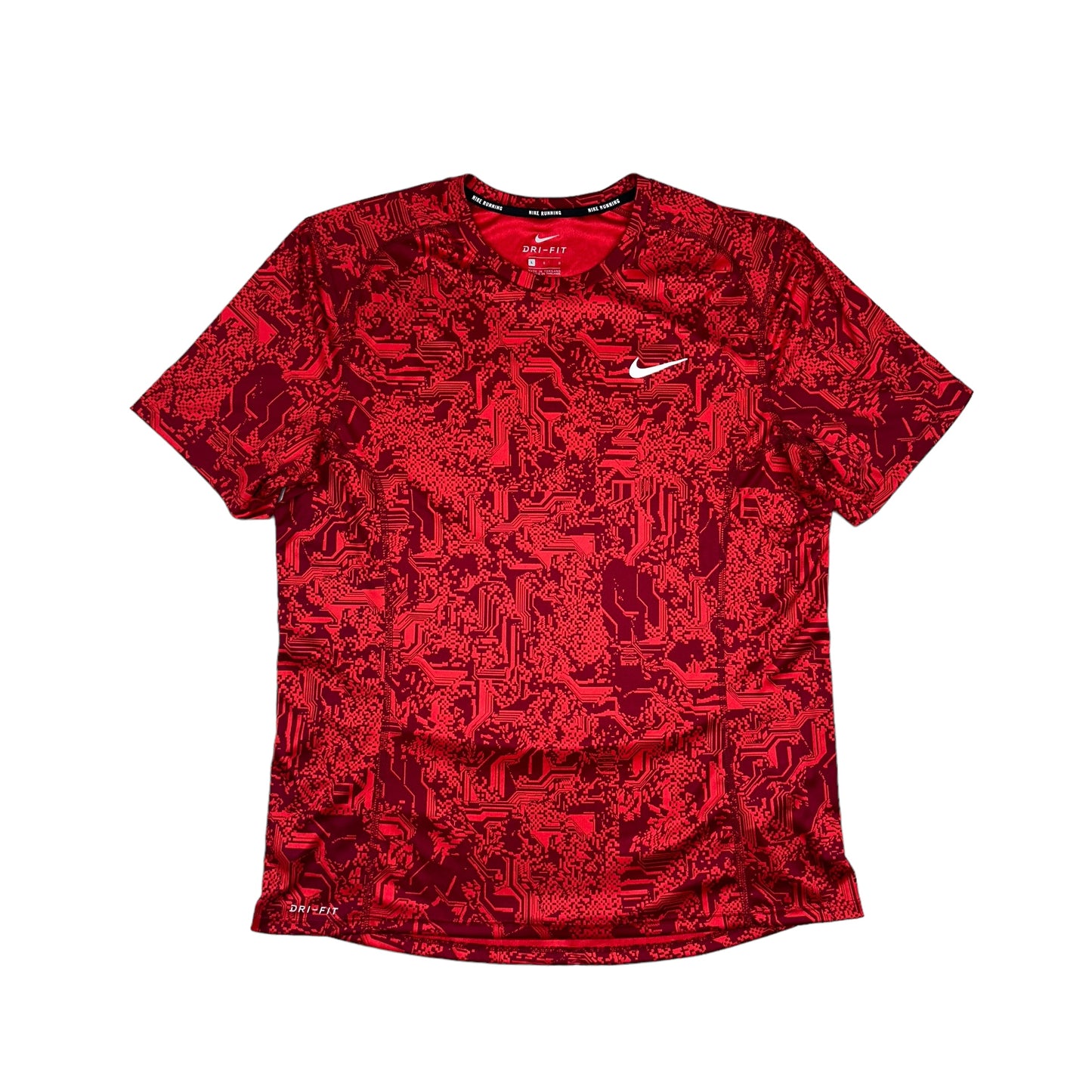 Nike Miler Digital University Red T-Shirt