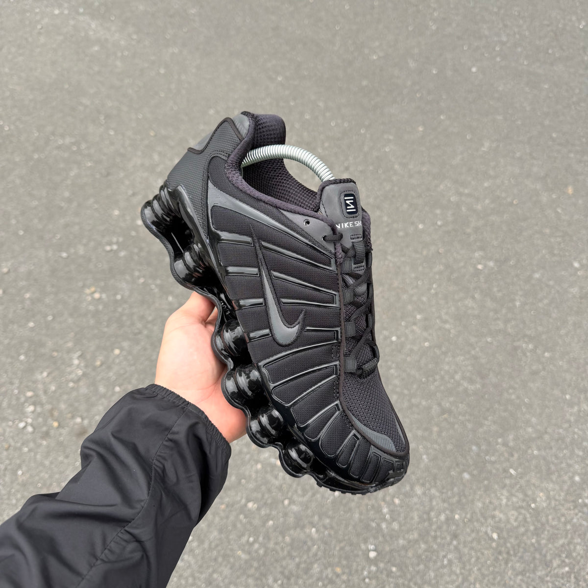 Nike Shox TL Triple Black Reflective