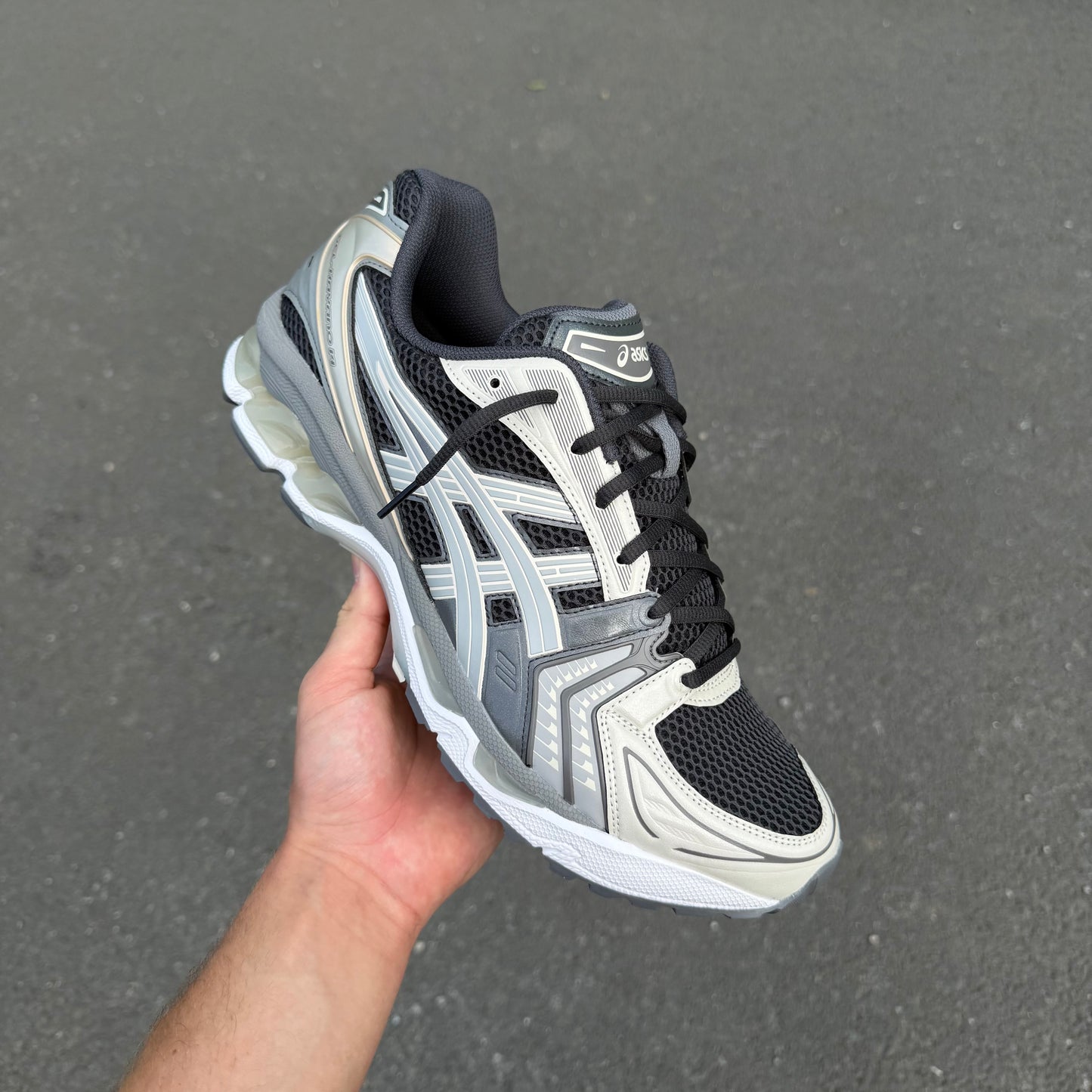 ASICS Gel-Kayano 14 Obsidian Cement