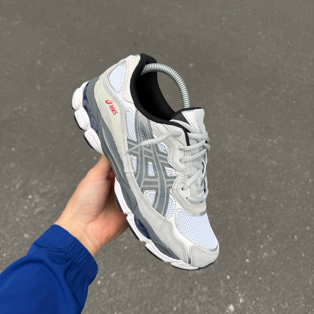 ASICS Gel-NYC White Steel Grey