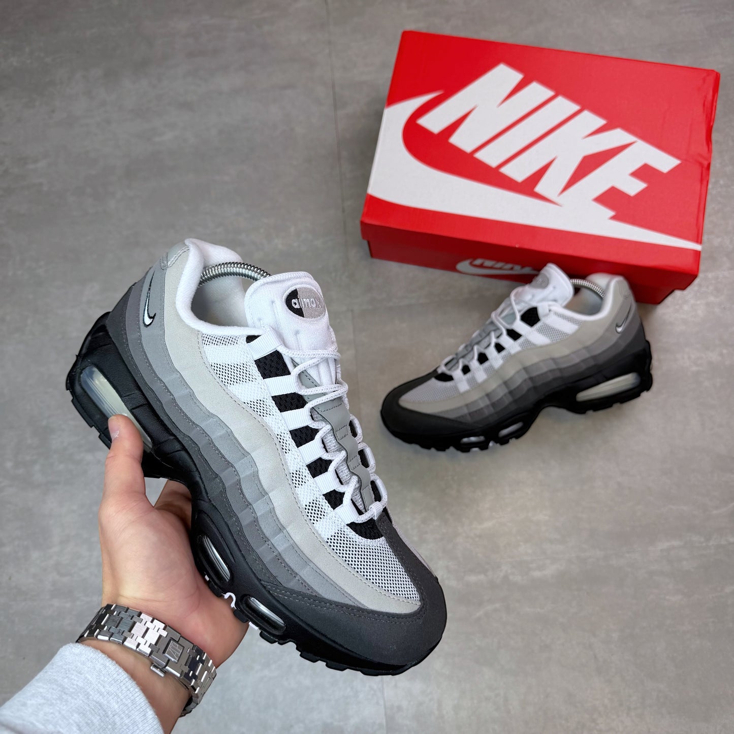 Nike Air Max 95 Granite Big Bubble