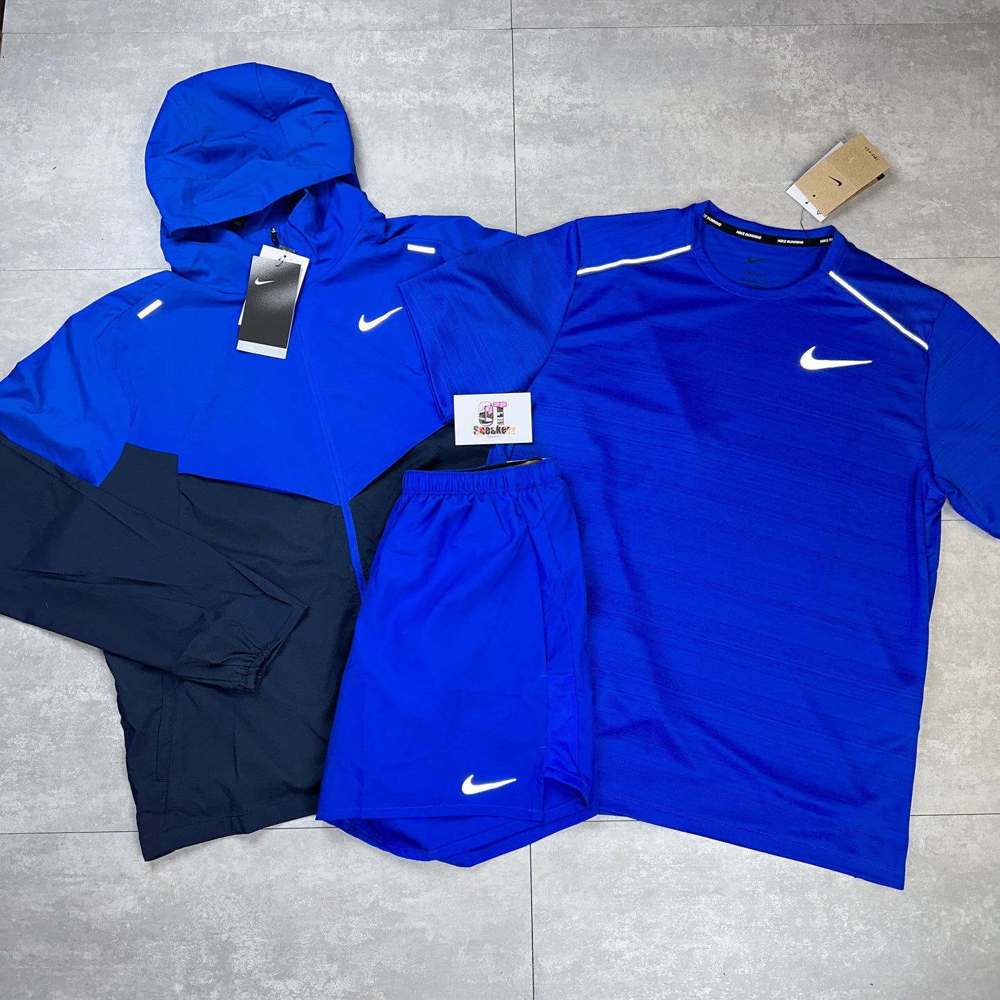 Royal Blue Miler/Windrunner & Shorts Set