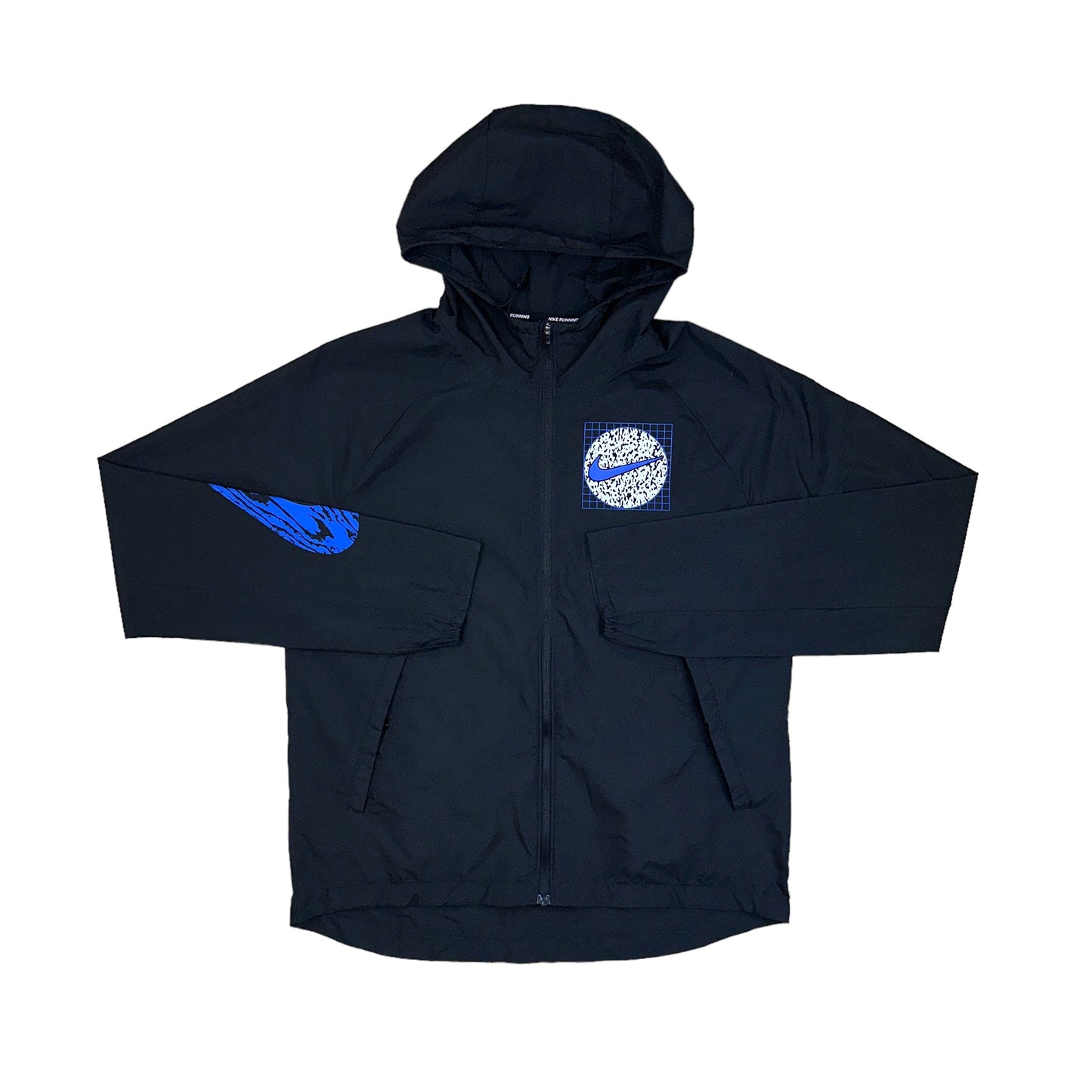 Nike GX Graphic Windrunner Black Racer Blue