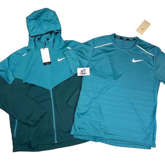 Nike Miler 1.0 Mineral Teal 2 Piece Set