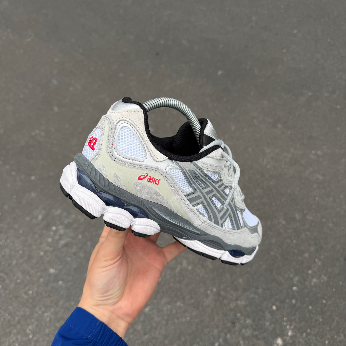 ASICS Gel-NYC White Steel Grey