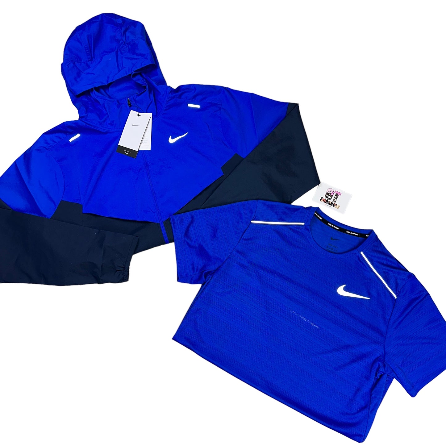 Nike Windrunner Royal Blue + Nike Miler 1.0 Royal Blue