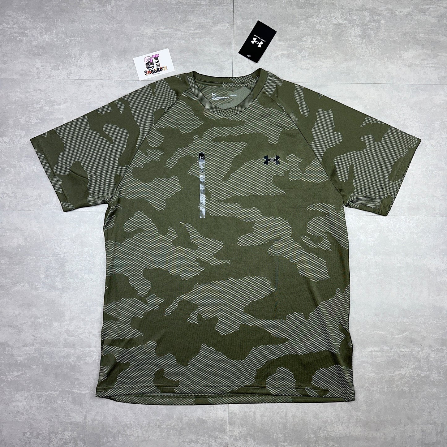 Under Armour Camo Khaki T-shirt