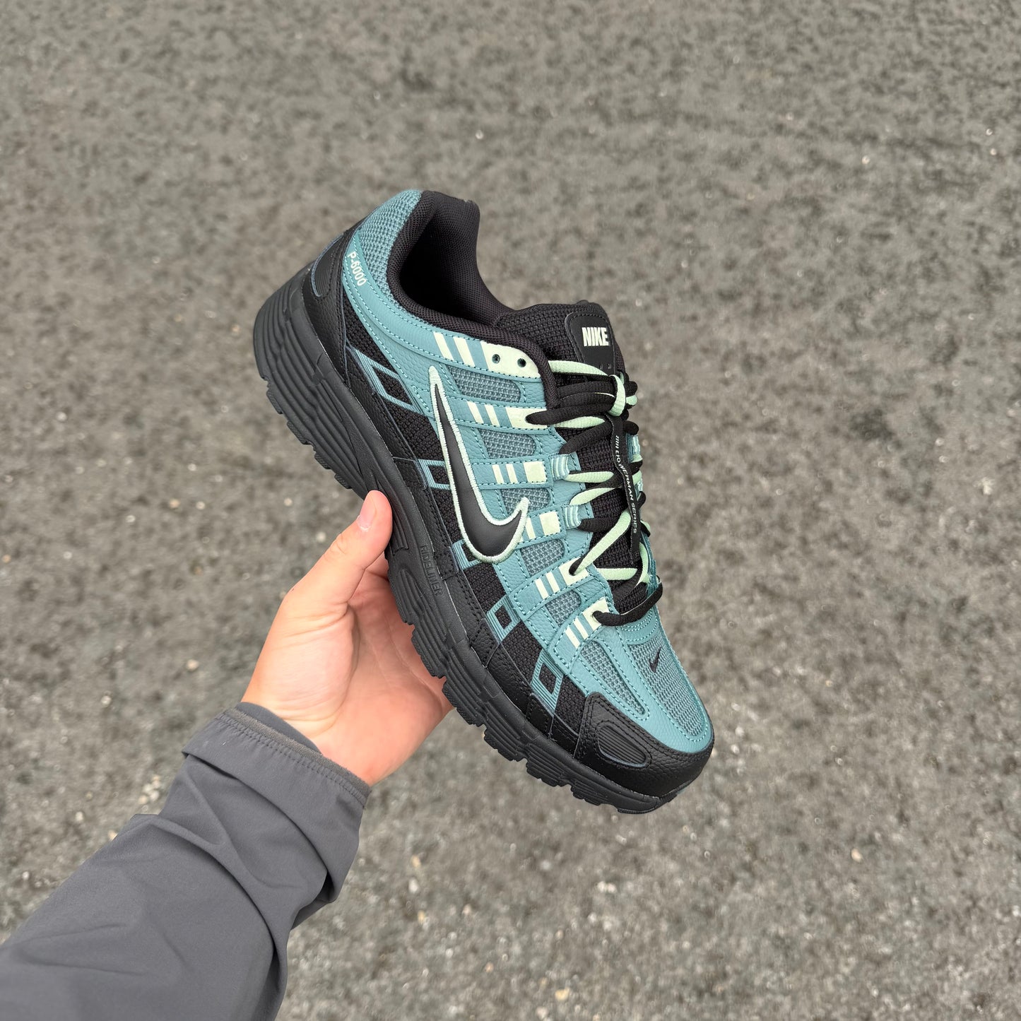 Nike P-6000 PRM Black Mineral Slate