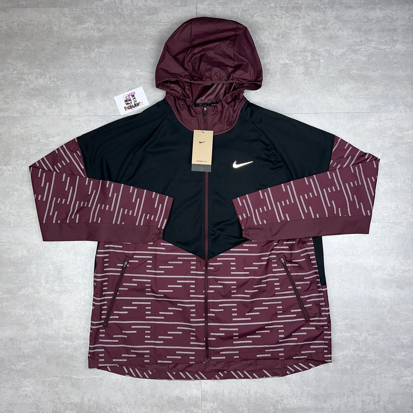 Nike Therma Flash Reflective Windrunner Beetroot